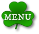 Menu written on a Shamrock. This will open the mobile navigation.